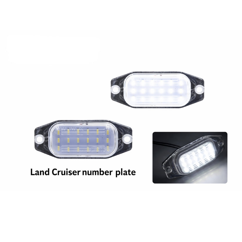 Land Cruiser 90/120 Series Number Plate Unit