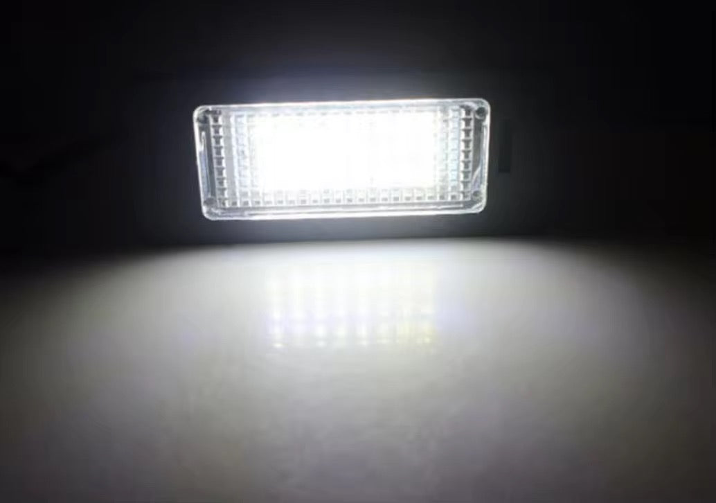 Audi LED Number Plate Unit