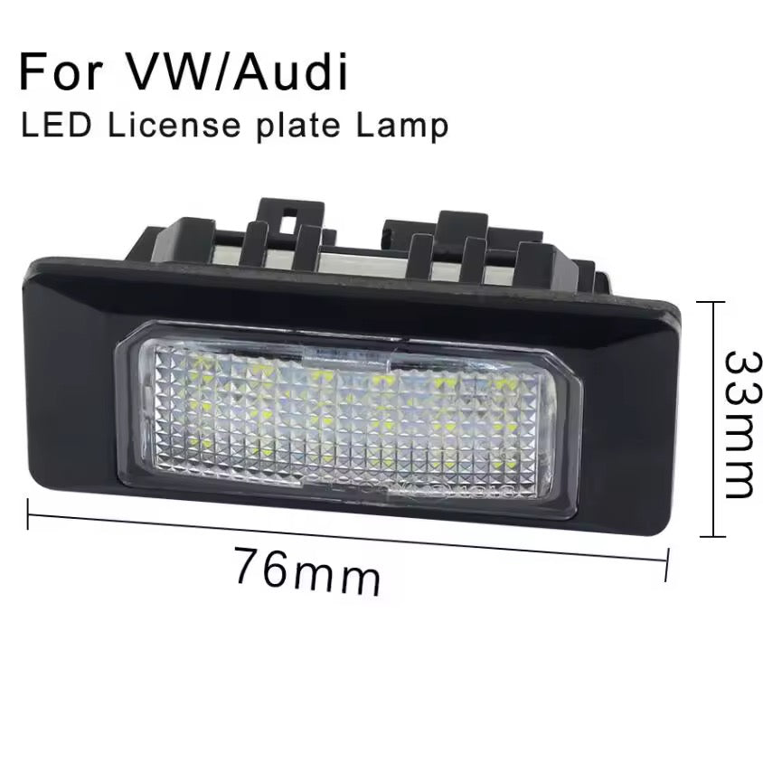 Mk6 Jetta – Octavia LED Number Plate Units