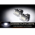 Peugeot/ Citroen Number Plate Unit